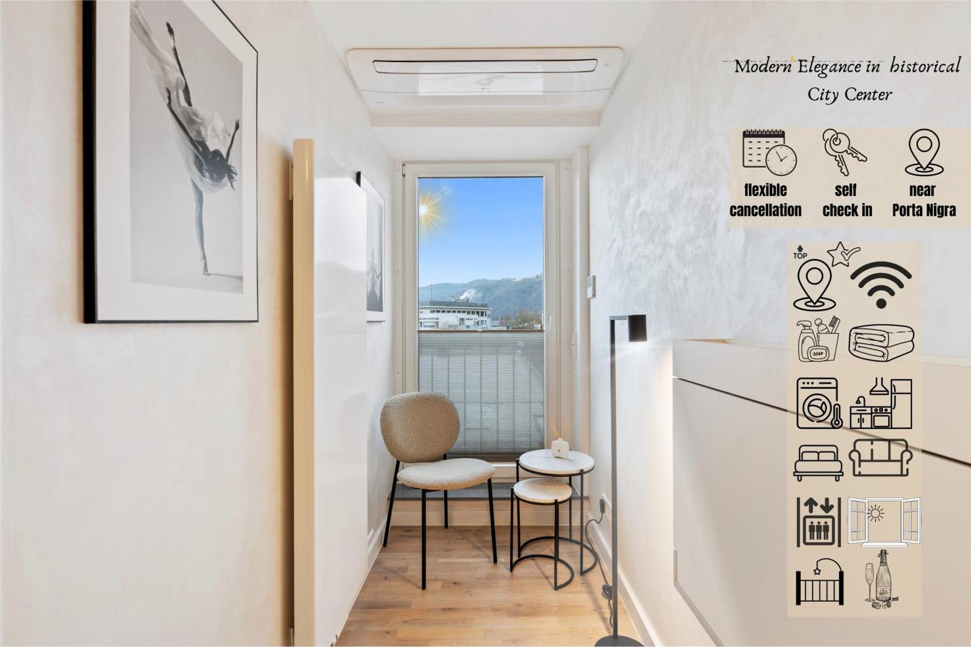 Modern Elegance In Historical City Center Τρίερ Εξωτερικό φωτογραφία